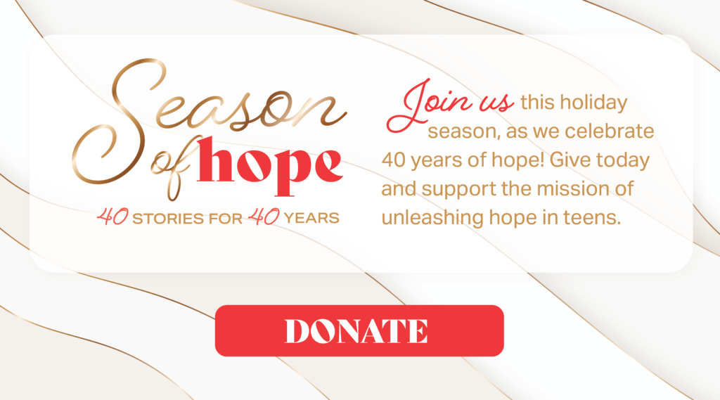 Season of Hope - invitation to donate